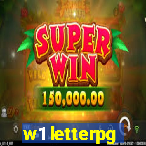 w1 letterpg
